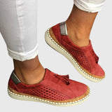 Piper Comfort Slip-Ons Sneakers in Red