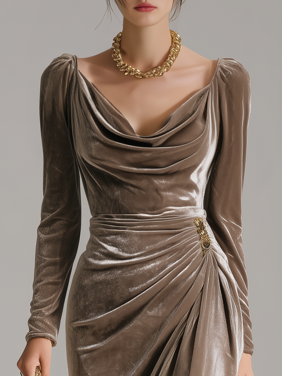 Mykah Elegant Midi Dress, photo 3