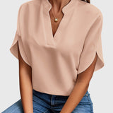 Women's Elegant Blouse – Hailey in Beige
