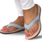 Daryl Comfort Sandals in Sky Blue