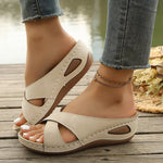 Judith Comfort Sandals in Beige