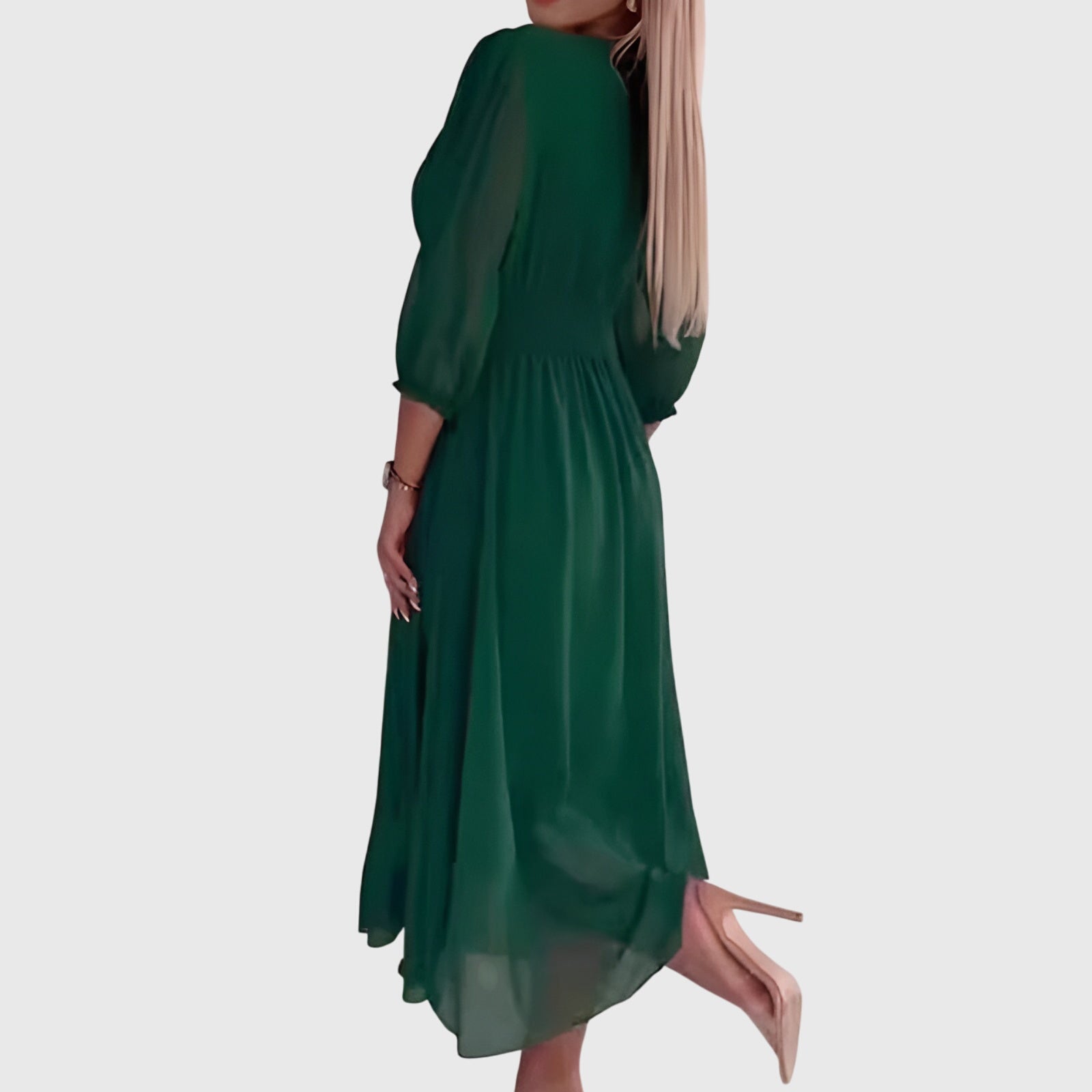 Women's Lightweight Silky Chiffon Dress, photo 4