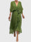 Bethany Elegant Dress in Green