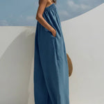 Women's Wide-Leg Denim Jumpsuit, photo 4