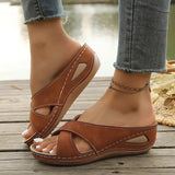 Judith Comfort Sandals in Brown
