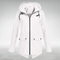 Women's Raincoat Jacket in White