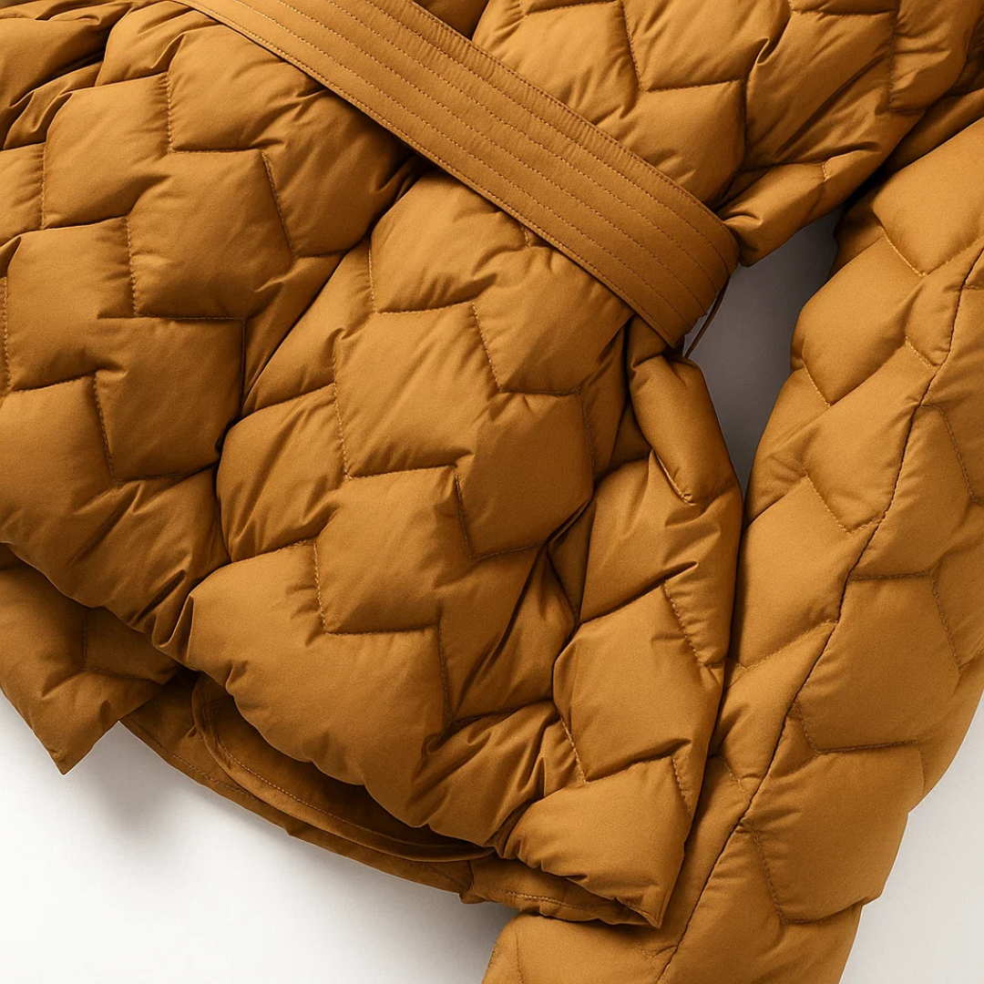 Women's Warm Quilted Puffer Coat, photo 2