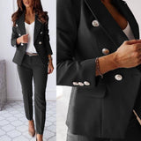 Sophisticated Women's Suit in Black