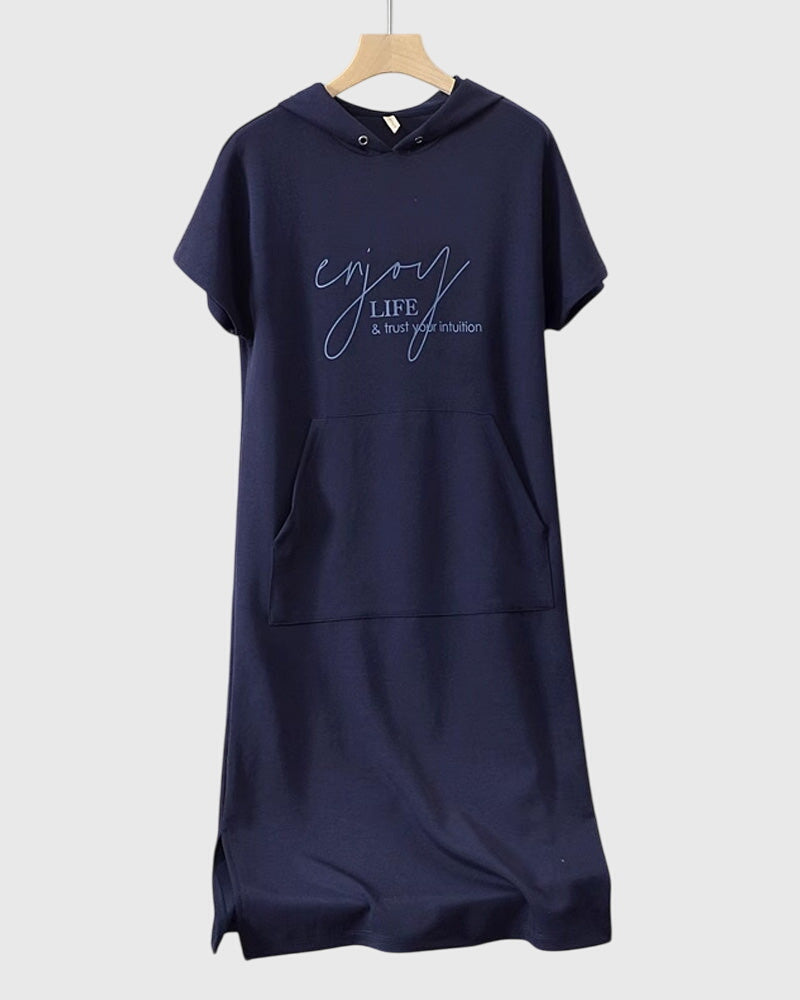 Women's Casual Hoodie Dress, photo 12