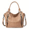 Women's Bag – Everyday Leather Carryall in Light Brown