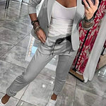Women's Elegant Set – Janet in Gray