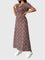 Yulivette Sophisticated Maxi Dress in Red