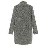 Women's Long Fabric Coat, photo 5