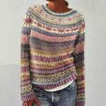 Zoey Retro Icelandic Knit Sweater
