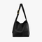 Women's Elegant Leather Handbag in Black