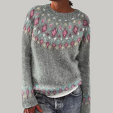Women's Patterned Knit Sweater, photo 2