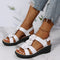 Bordeaux Comfortable and Lightweight Sandals in Black