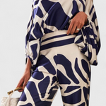 Women's Off-Shoulder Top & Wide-Leg Pants Set, photo 8
