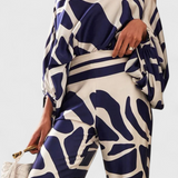 Women's Off-Shoulder Top & Wide-Leg Pants Set, photo 8