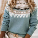 Women's Knit Sweater in Blue