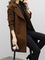 Pol Elegant Coat in Brown