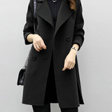 Pol Elegant Coat in Black