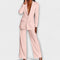 Elegant Women's Suit in Light Pink