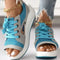 Freya Comfort Sandals in Blue