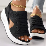 Freya Comfort Sandals in Black