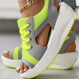 Freya Comfort Sandals in Green