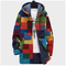 Women's Color-Block Hooded Cardigan