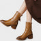 Women's Orthopaedic Ankle Boots in Brown