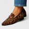 Women's Soft Step Loafers in Leopard