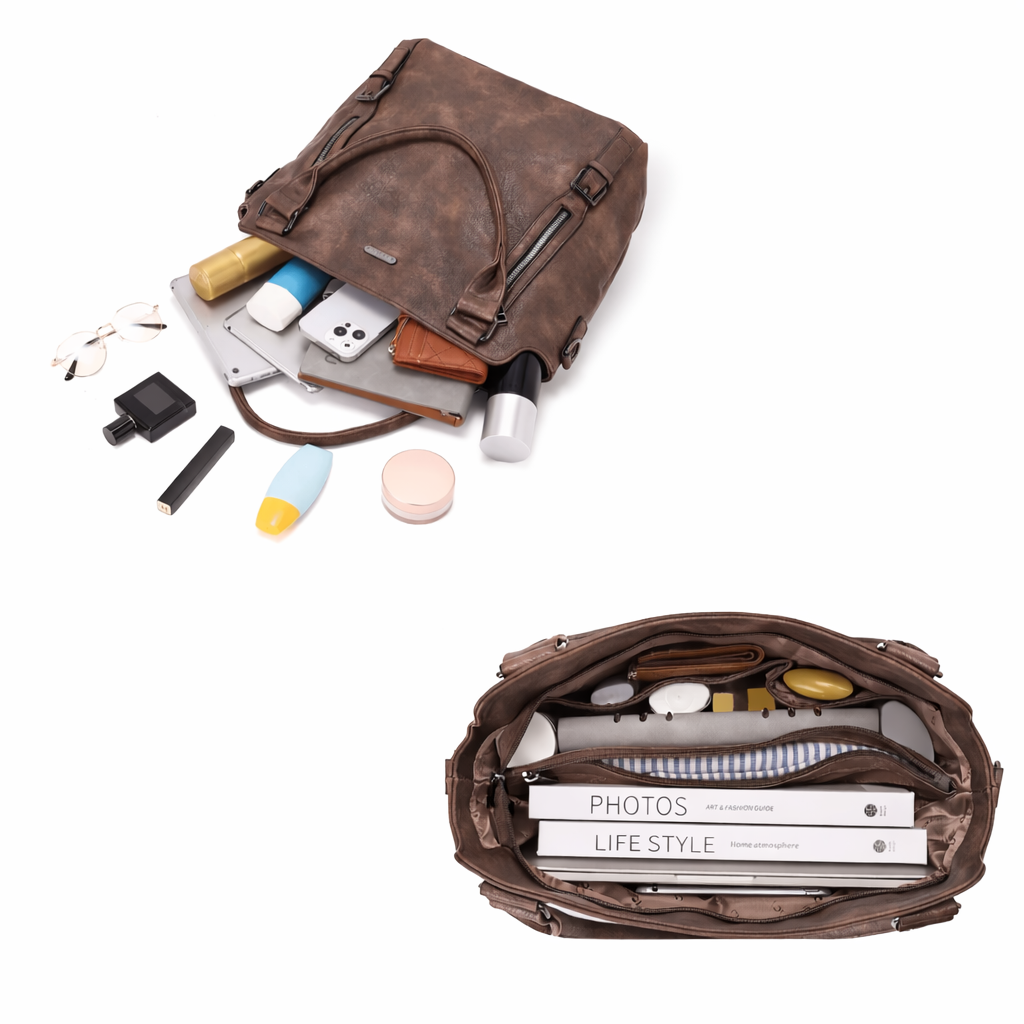 Women's Bag – Everyday Leather Carryall, photo 14