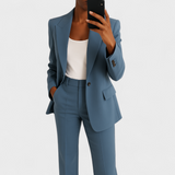 Women's Elegant Suit in Blue