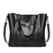 Women's Luxury Leather Handbag in Black