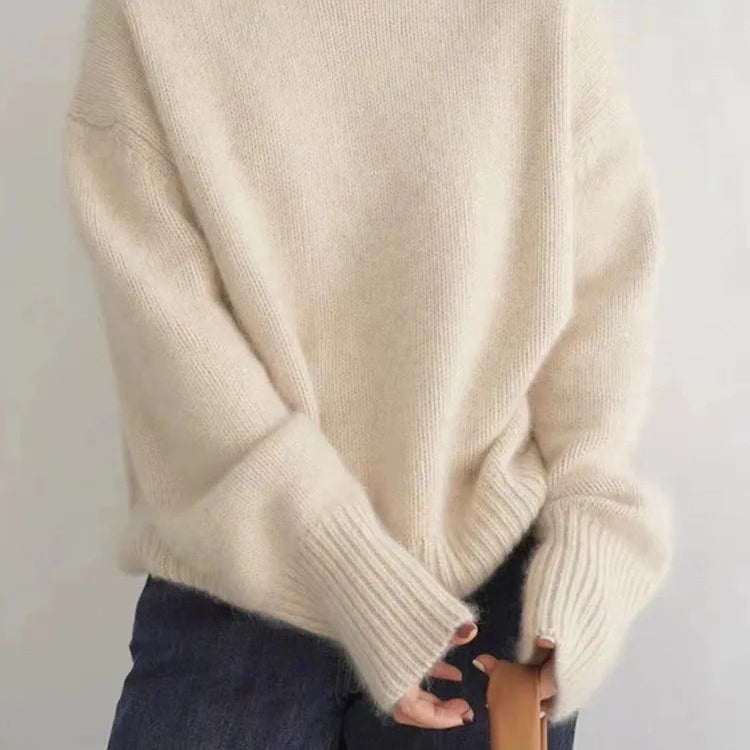 Dorothea Cable-Knit Turtleneck Sweater, photo 3