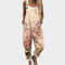 Charlotte Comfortable printed jumpsuit in Beige