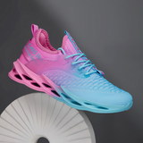 Brianna Comfort Sneakers in Pink and Blue