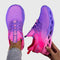 Brianna Comfort Sneakers in Red and Purple