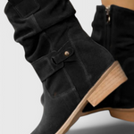 Women's Classic Soft-Finish Ankle Boots in Black