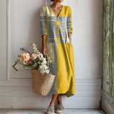 Women's Casual Linen Dress