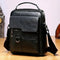 Women's Practical Leather Handbag in Black