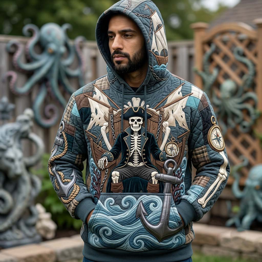 Skeleton Captain Hoodie