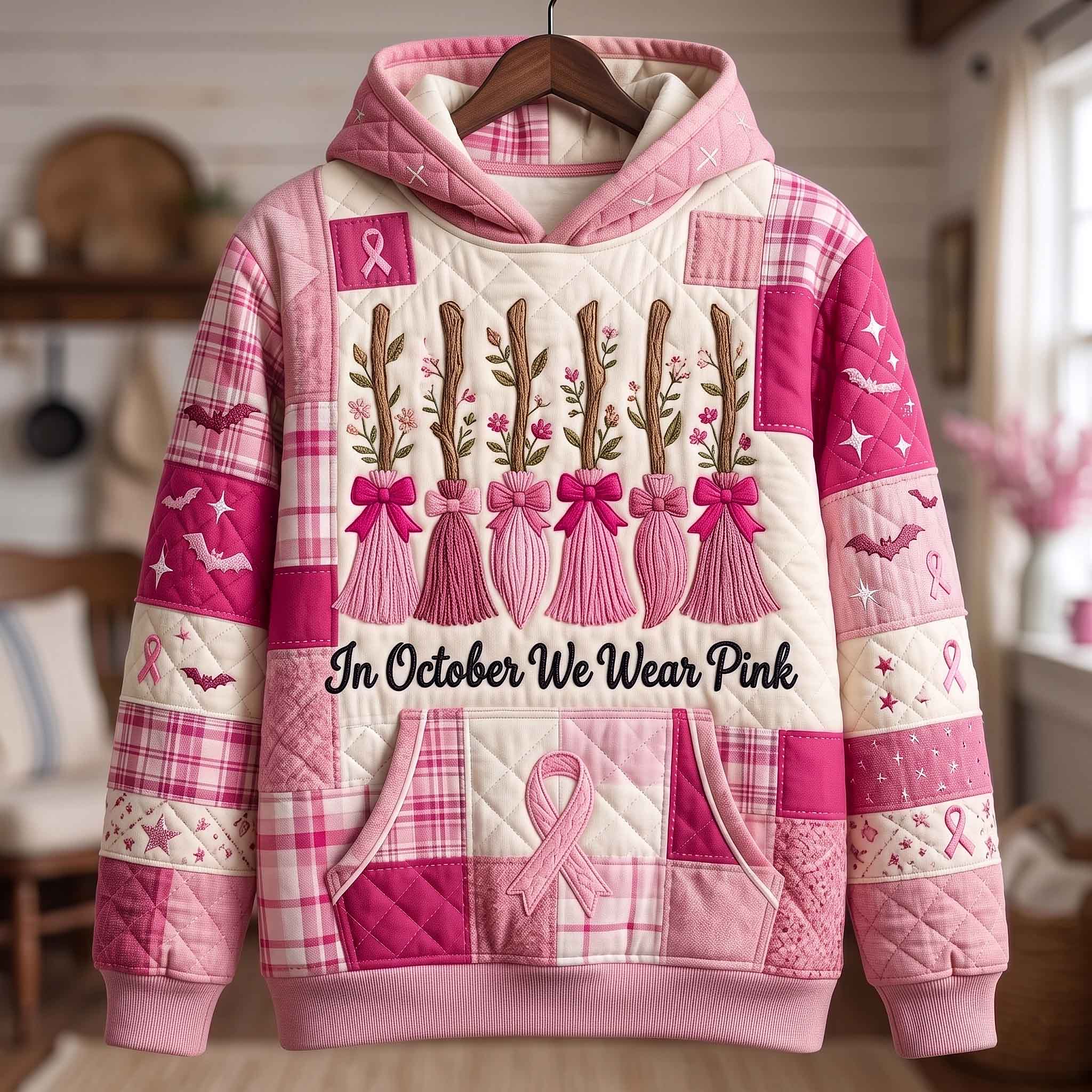 Striped Broom Row Hoodie
