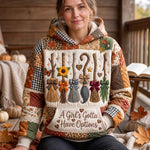 Cream Witch Boots Hoodie