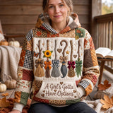 Cream Witch Boots Hoodie