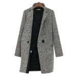 Women's Long Fabric Coat, photo 4