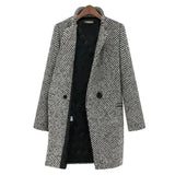 Women's Long Fabric Coat, photo 4