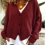 Shannon Knit Cardigan in Brown